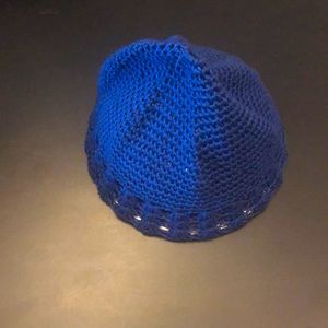Hand crochet beanie cap for 2-3 yr. old child